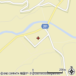 熊本県菊池市下河原189周辺の地図