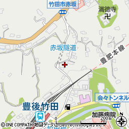 大分県竹田市会々2287周辺の地図