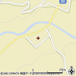 熊本県菊池市下河原188周辺の地図