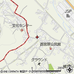 熊本県熊本市北区植木町宮原812周辺の地図