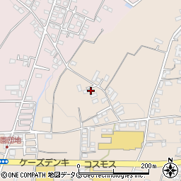 熊本県菊池市上西寺1497周辺の地図