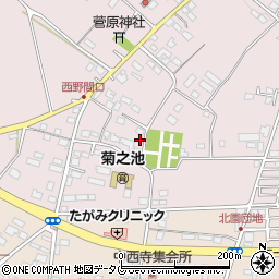 熊本県菊池市野間口731-7周辺の地図