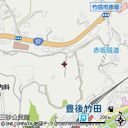 大分県竹田市会々2657周辺の地図