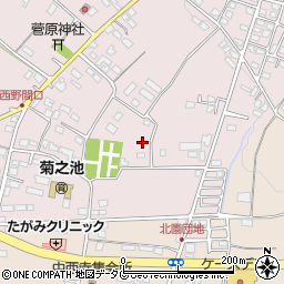 熊本県菊池市野間口702-4周辺の地図
