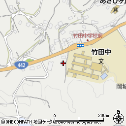 大分県竹田市会々3556周辺の地図