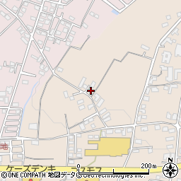 熊本県菊池市上西寺1499-2周辺の地図