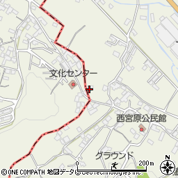 熊本県熊本市北区植木町宮原618周辺の地図