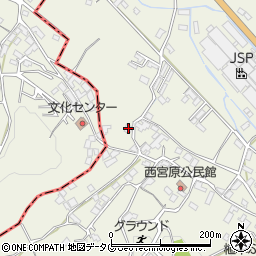 熊本県熊本市北区植木町宮原619周辺の地図