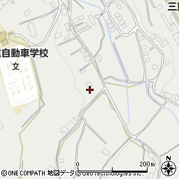 大分県豊後大野市三重町内田1492周辺の地図