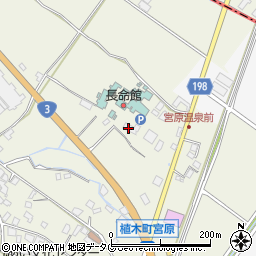 熊本県熊本市北区植木町宮原302周辺の地図