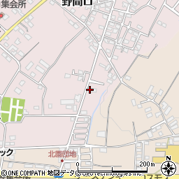 熊本県菊池市野間口679周辺の地図