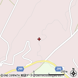 愛媛県南宇和郡愛南町緑甲樫床周辺の地図