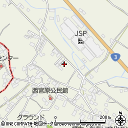 熊本県熊本市北区植木町宮原541周辺の地図
