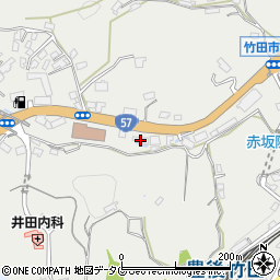 竹豊自動車周辺の地図