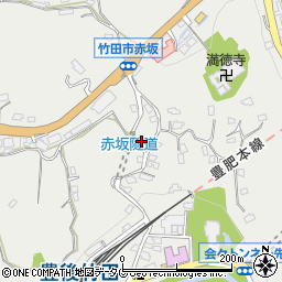 大分県竹田市会々1295-1周辺の地図