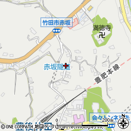 大分県竹田市会々1293周辺の地図