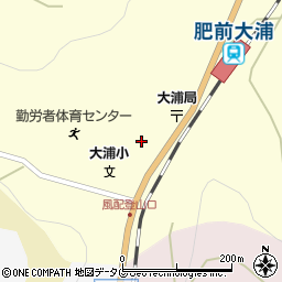 太良町大浦支所周辺の地図