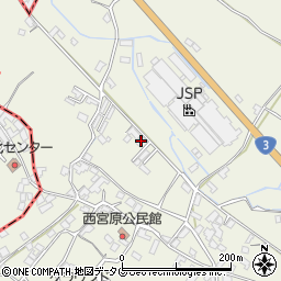 熊本県熊本市北区植木町宮原540周辺の地図