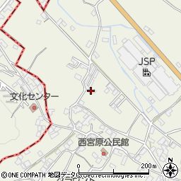 熊本県熊本市北区植木町宮原537周辺の地図
