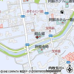 蘇山郷周辺の地図