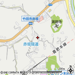 大分県竹田市会々1290周辺の地図