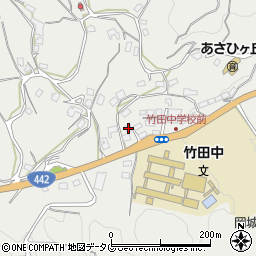 大分県竹田市会々3462-4周辺の地図