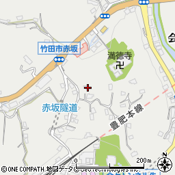 大分県竹田市会々1282-2周辺の地図
