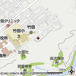 大分県竹田市会々1637-10周辺の地図
