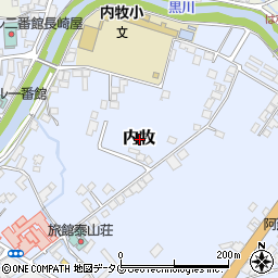 〒869-2301 熊本県阿蘇市内牧の地図
