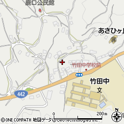大分県竹田市会々3468周辺の地図