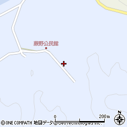 大分県佐伯市弥生大字井崎349周辺の地図