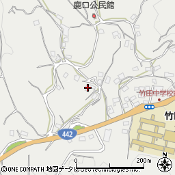 大分県竹田市会々3833周辺の地図