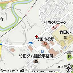 大分県竹田市会々1650-25周辺の地図