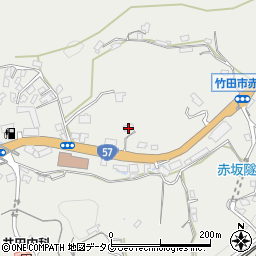 大分県竹田市会々2787-1周辺の地図