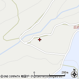 佐賀県太良町（藤津郡）広谷周辺の地図