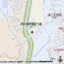 熊本県阿蘇市小里6周辺の地図