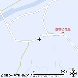 大分県佐伯市弥生大字井崎575周辺の地図