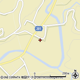 熊本県菊池市下河原5460-4周辺の地図