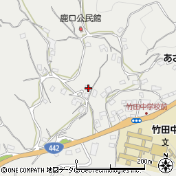 大分県竹田市会々3841周辺の地図