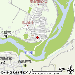 熊本県菊池市片角28周辺の地図