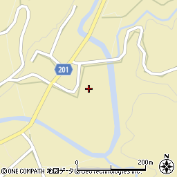 熊本県菊池市下河原5457-3周辺の地図