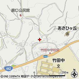 大分県竹田市会々3524周辺の地図