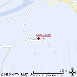大分県佐伯市弥生大字井崎318周辺の地図