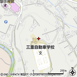 大分県豊後大野市三重町内田1391周辺の地図