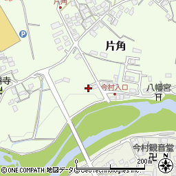 熊本県菊池市片角173周辺の地図
