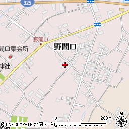 熊本県菊池市野間口643周辺の地図