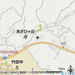 大分県竹田市会々3306周辺の地図