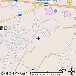 熊本県菊池市野間口590周辺の地図