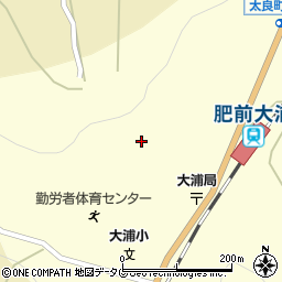 津浦商店周辺の地図