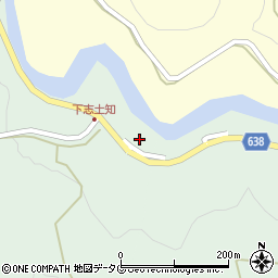 大分県竹田市下志土知721-1周辺の地図